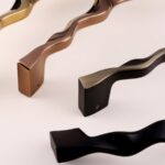 Modern Caramel Fabric Sofa