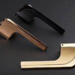 Modern Caramel Fabric Sofa