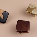 Modern Caramel Fabric Sofa