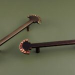 Modern Caramel Fabric Sofa